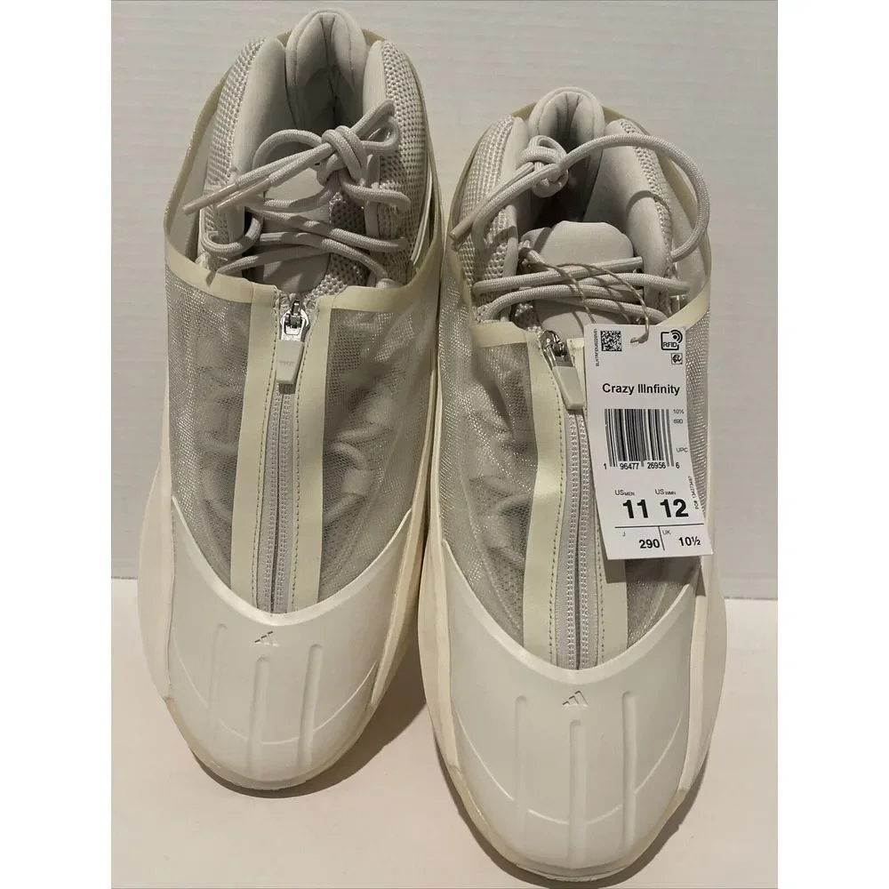 Adidas Originals Crazy IIInfinity‎ Orbit Grey/Chalk White IH2663 Men's Size 11